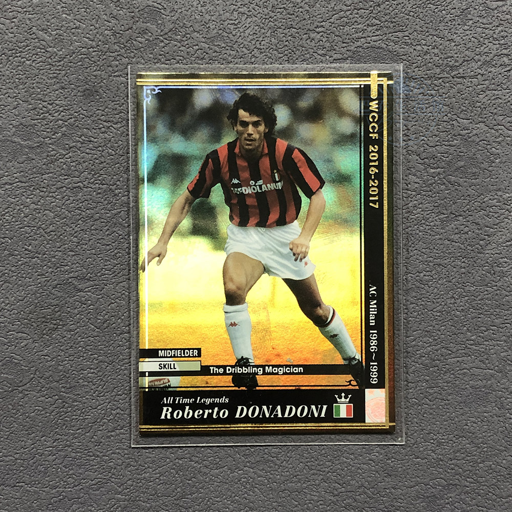 多纳多尼ac米兰panini帕尼尼2017球星卡2016意甲WCCF官方足特卡