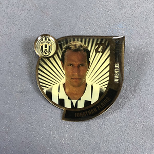 泽比纳尤文图斯juventus意甲纪念徽章袖扣胸针2006米兰体育报2007