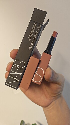 临期特价NARS娜斯磨砂细管口红#103 151#烟木茶棕哑光柔雾1.5g
