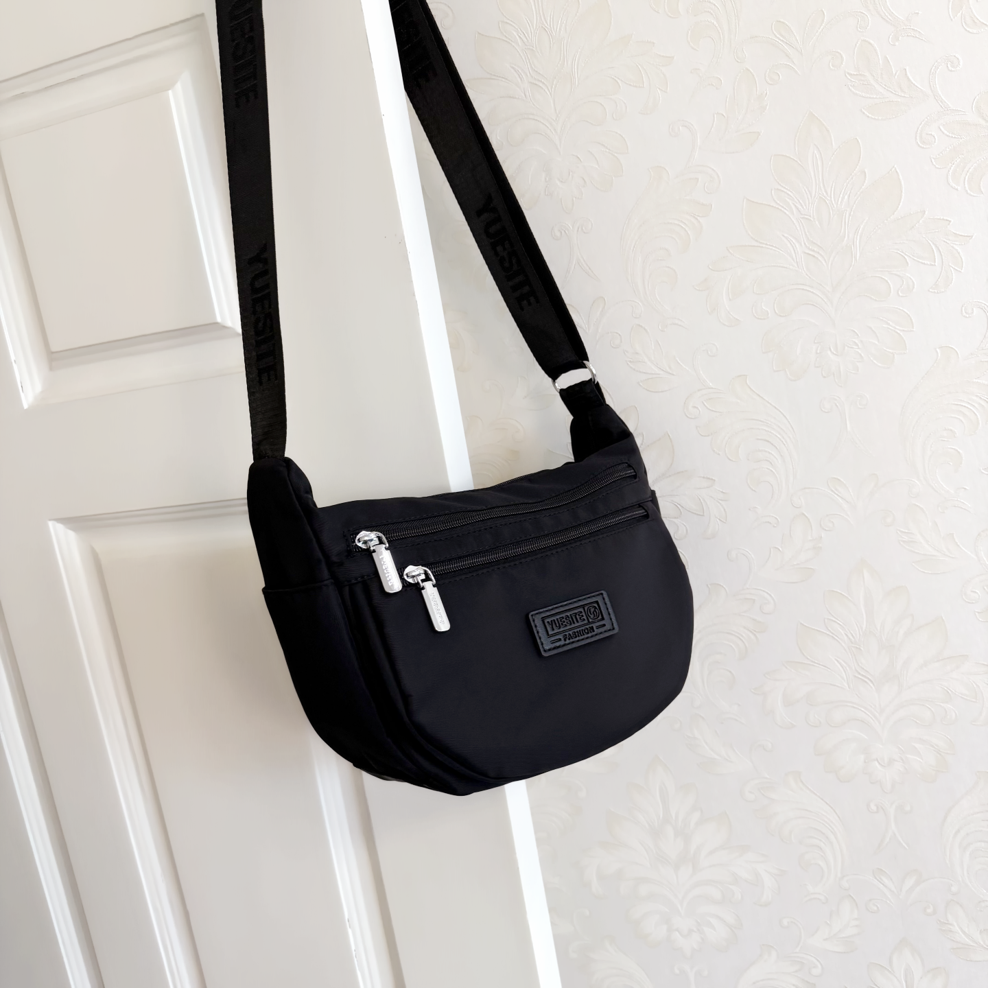 斜挎包女2025新款多层牛津布包时尚轻便单肩饺子包休闲中年妈妈包,箱包皮具/热销女包/男包,通用款女包,淘宝优惠券,粉丝福利购,淘宝优惠卷