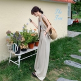 夏日穿搭老钱风西装马甲阔腿裤套装女显瘦轻奢高级感休闲裤两件套，女装套装/套裙，2C075