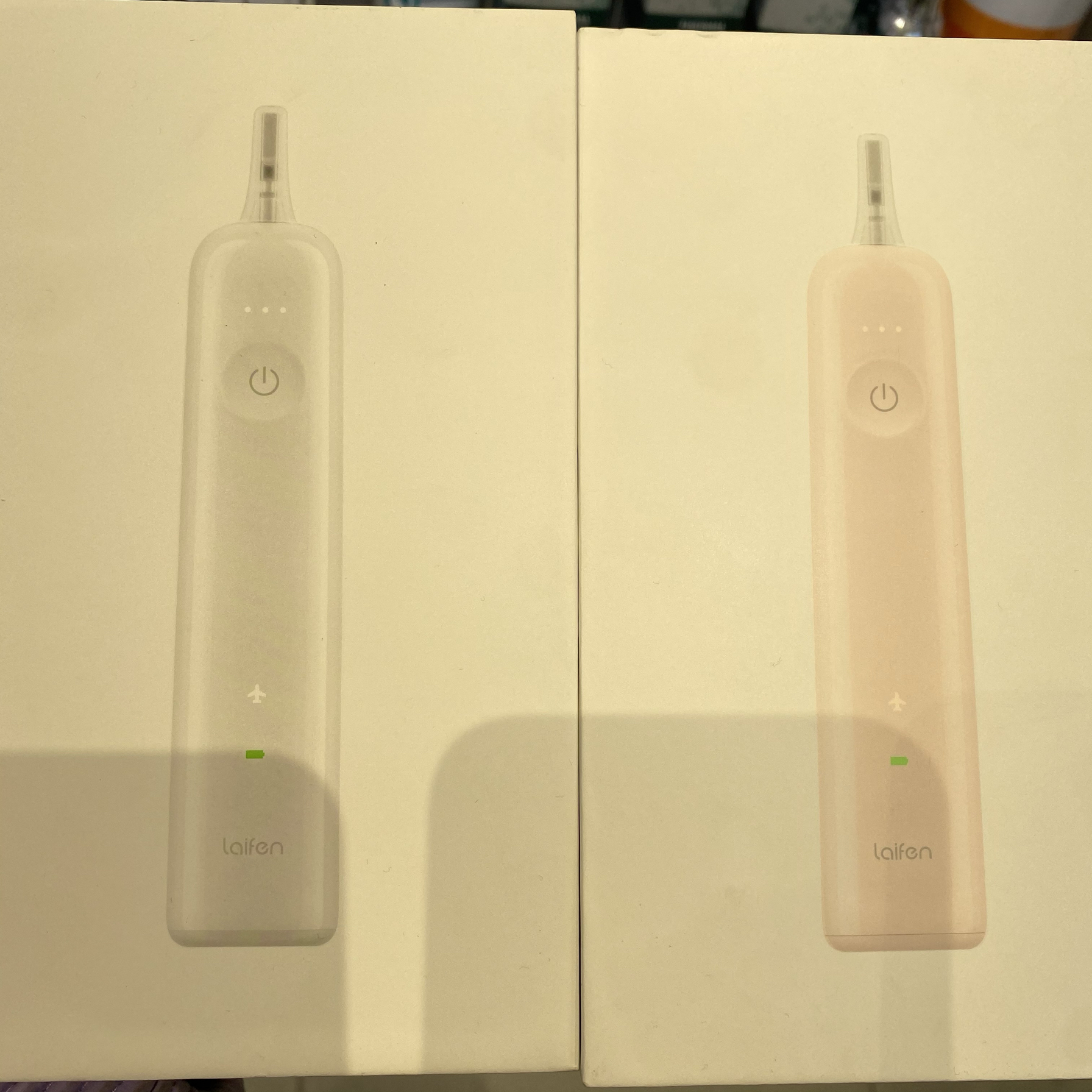 屈臣氏Laifen徕芬扫振电动牙刷 1代ABS款 带3个刷头 送礼物礼品