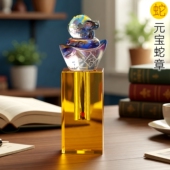 吉祥童子宝宝出生礼物定制胎毛章脐带印章婴幼儿纪念品元 宝章2025