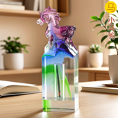 吉祥童子宝宝出生礼物定制胎毛章脐带章婴幼儿纪念品小马驹2026