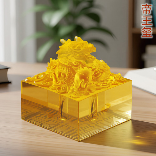 吉祥童子胎毛章宝宝婴幼儿纪念品