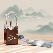 吉祥童子宝宝出生礼物定制胎毛章脐带章婴幼儿纪念品风光无限2025