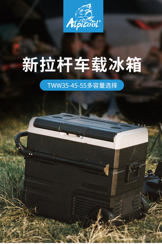 冰虎小型车载冰箱制冷冷藏两用