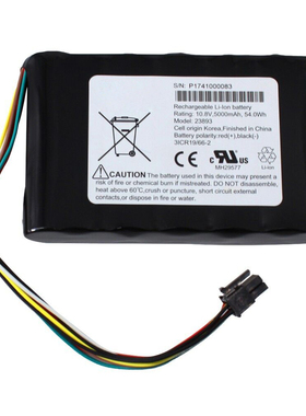 适用于马西莫 Masimo 23893 P1741000082 Radical-7  电池