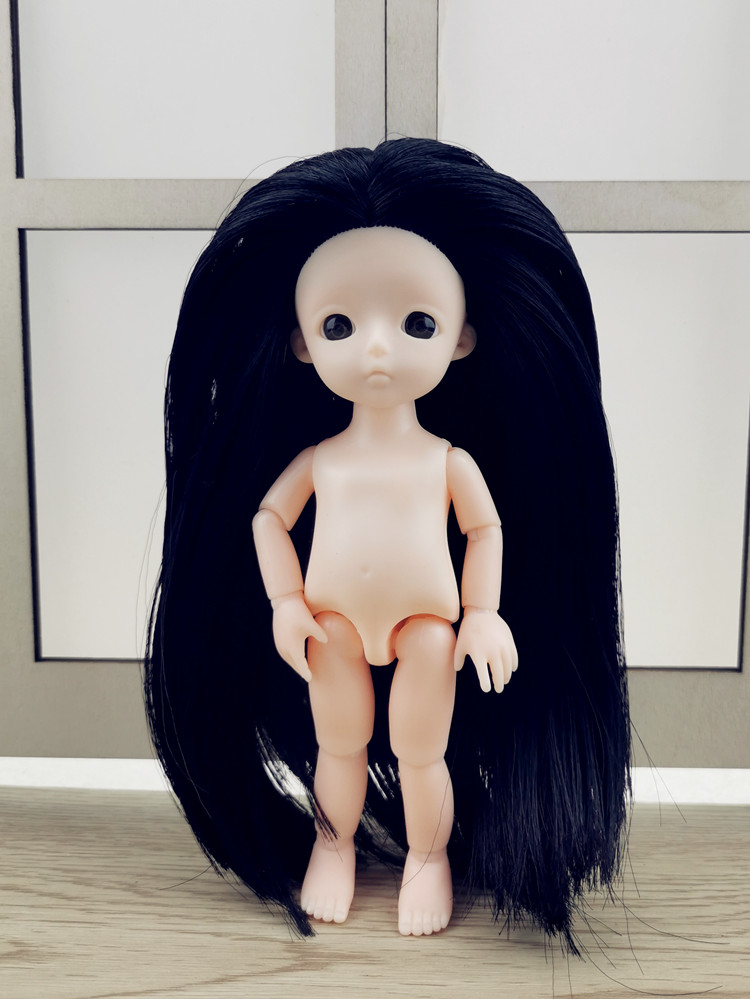 改娃无妆光头裸娃bid8分娃娃