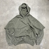假两件散边袖 LIFEGOESON 连帽卫衣 Look Hoodie 25AW Layered