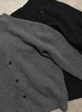 LIFEGOESON 26ws Stand-Collar Knit Cardigan 针织立领开衫