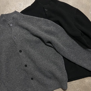 LIFEGOESON 26ws Stand-Collar Knit Cardigan 针织立领开衫