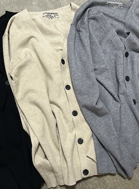 LIFEGOESON Basic Fit Mock Wool Knit Cardigan 糯叽叽针织开衫