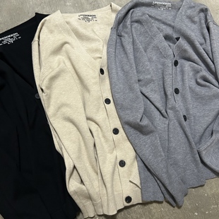 Mock Wool Knit LIFEGOESON 糯叽叽针织开衫 Fit Cardigan Basic
