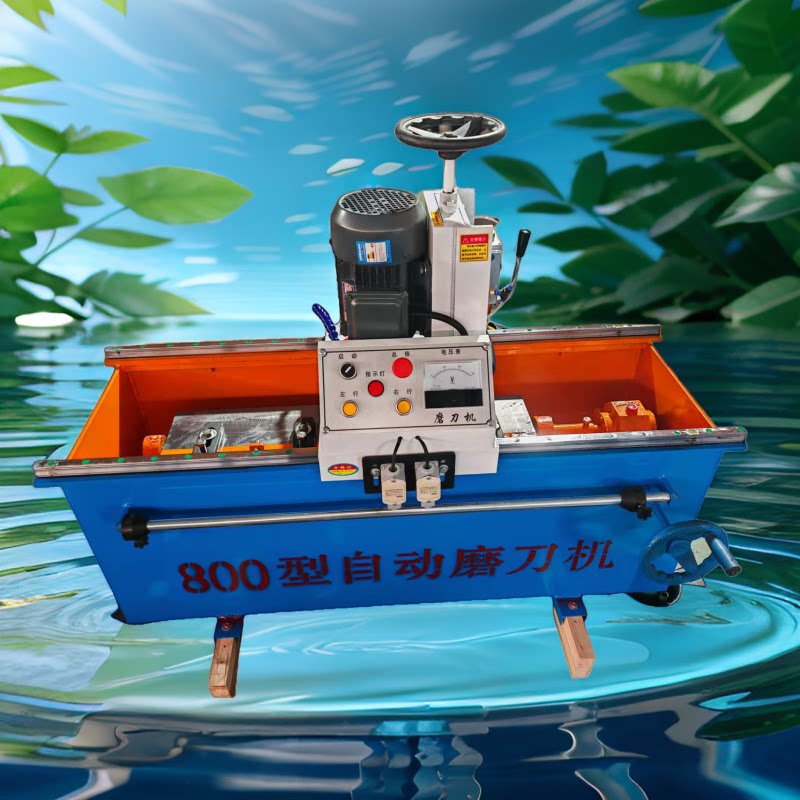 厂家手柄新款手动自动塑料木屑粉碎机破碎机铜米机直刃刀片磨刀机