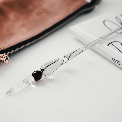 向鱼玻璃笔2023新款蘸墨