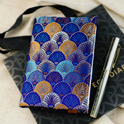 向鱼织棉缎布料手账本A5/A6