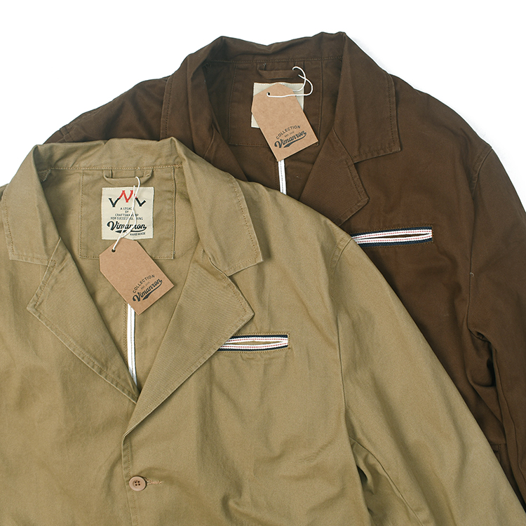 美式复古做旧水洗开衫西服