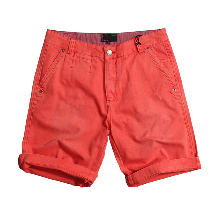 日潮街頭 複古做舊水洗牛仔短褲 修身五分褲男中褲 YB-2230在類目 男裝, 休閒褲中 - 來自Buy2taobao.com提供專業的淘寶代購服務