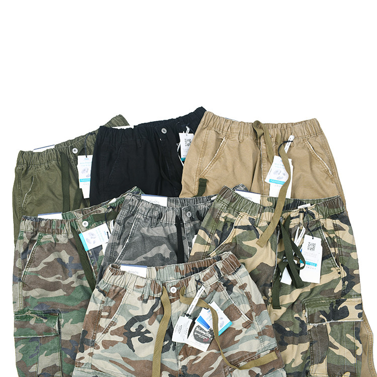 牛货 日式复古做旧水洗多袋迷彩工装裤 重磅厚实宽松直筒长裤2804,男装,休闲裤,淘宝优惠券,粉丝福利购,淘宝优惠卷