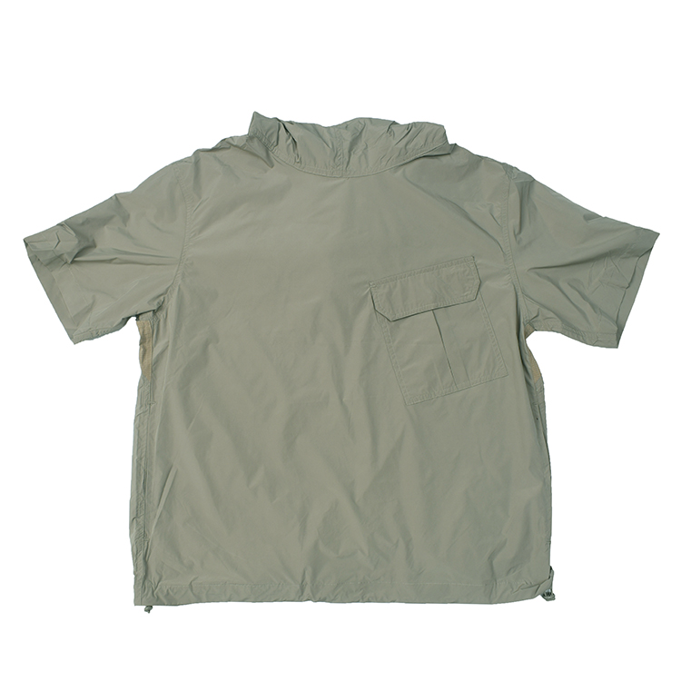 日式复古机能口袋工装风衣