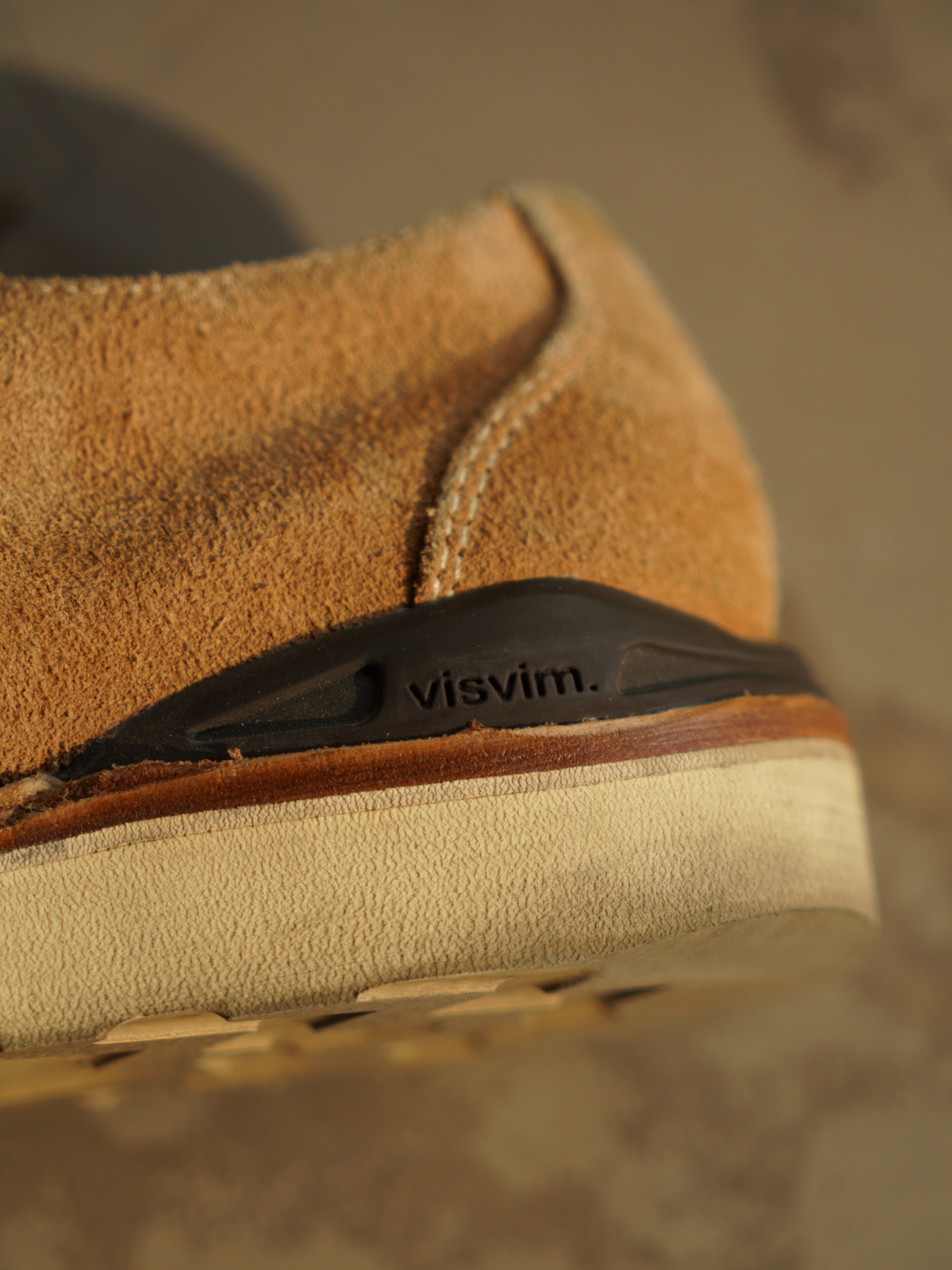 VISVIM VIRGIL PLAIN TOE-FOLK Limited Low-Top — detail