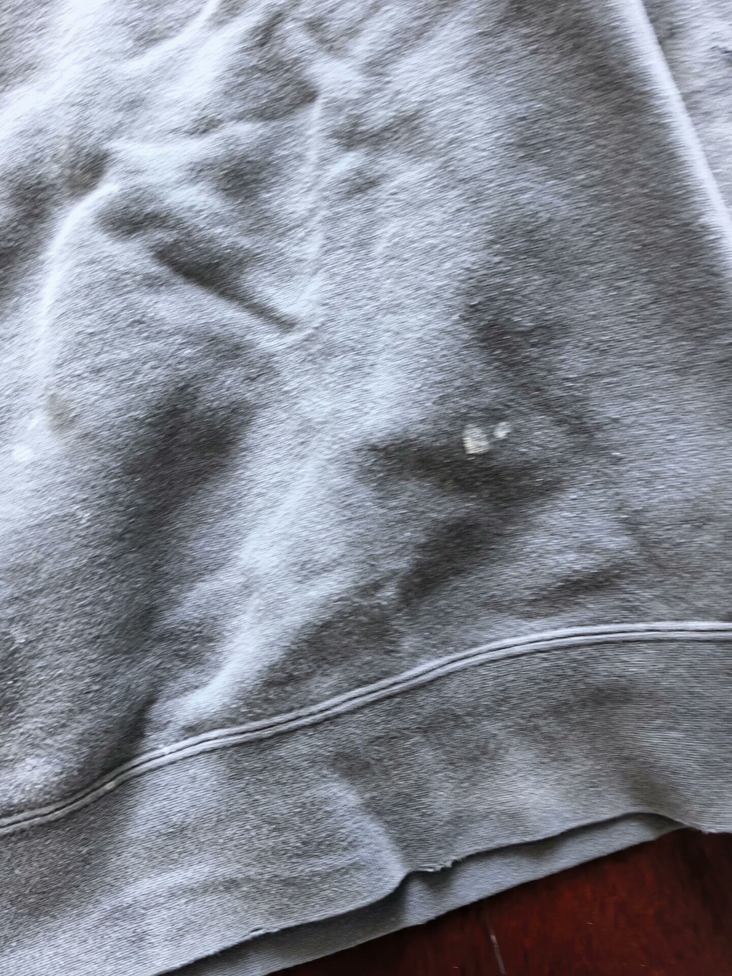 visvim Distressed Crewneck Sweatshirt — back