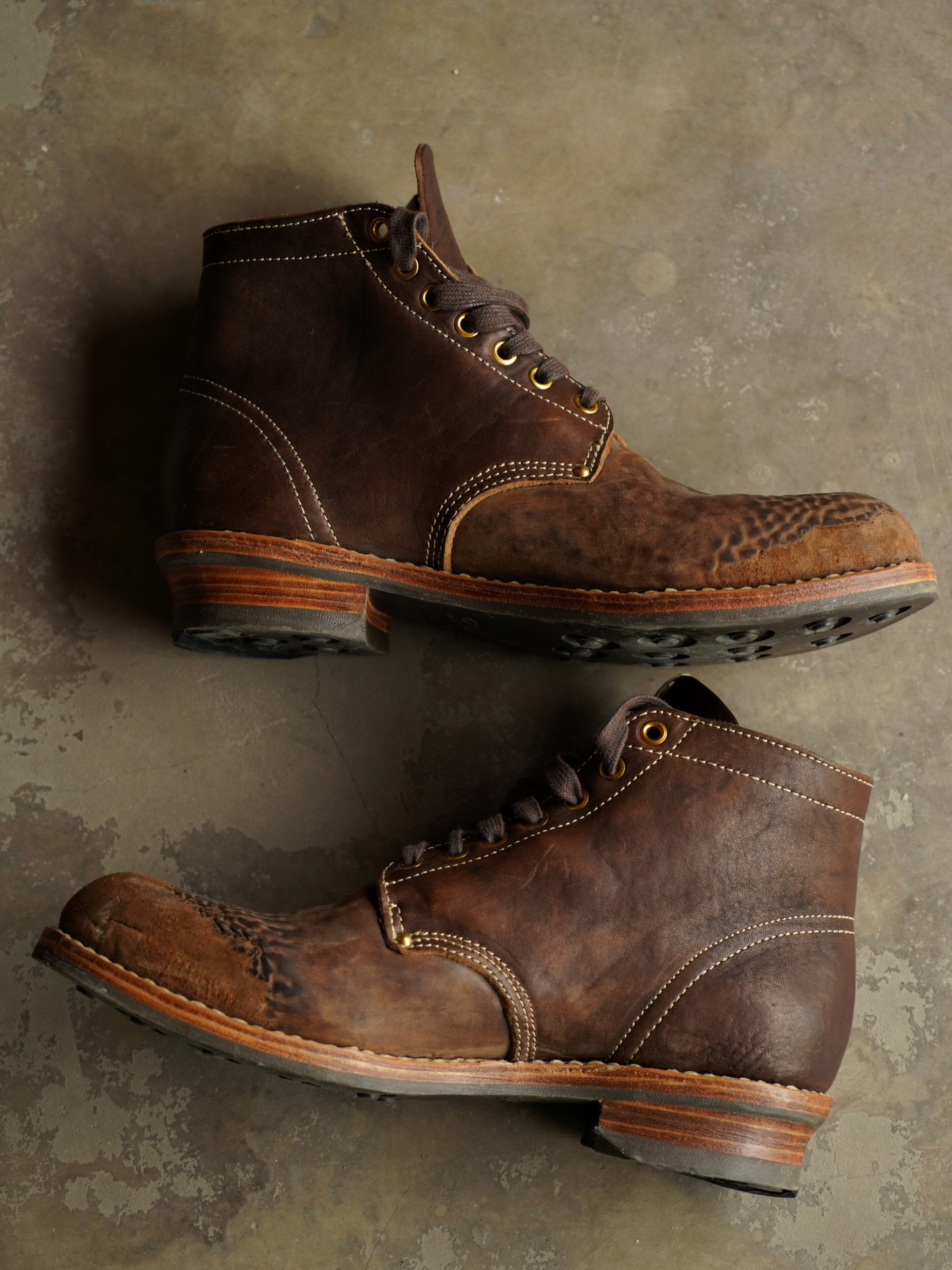 VISVIM 22AW Brigadier Boots Folk