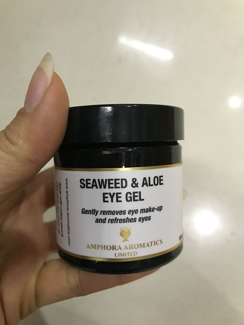 英国代购AA网海藻芦荟眼胶英国原版无中文保湿补水去黑眼圈眼袋