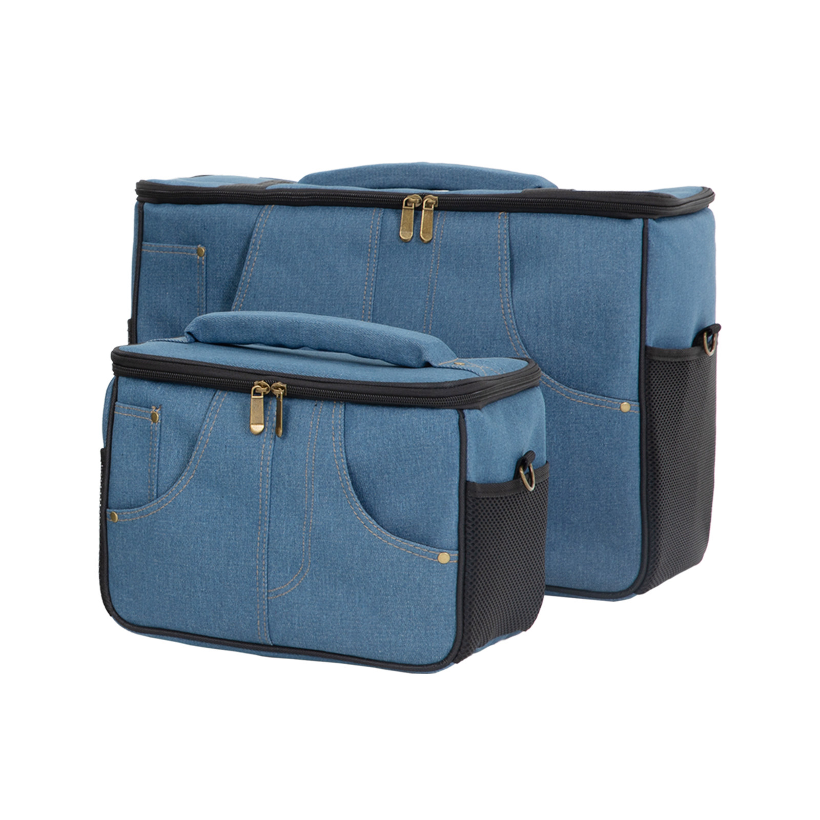 吉他音箱包电吉他音响单肩背包音箱便携旅行收纳包斜挎包牛仔面料