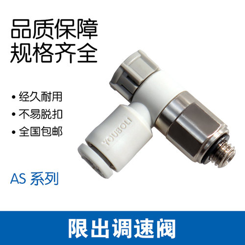 smc型气动接头节流阀优铂利