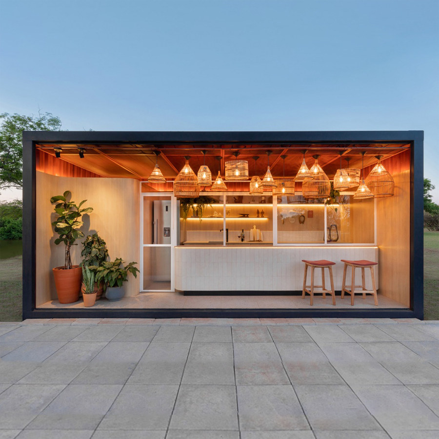 景区售卖亭酒吧集装箱城市公园水吧咖啡厅售卖吧集装箱配套包装修