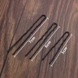 Черная заколка для волос, аксессуар для волос, шпильки для волос