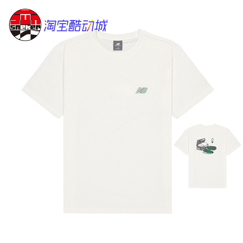 New Balance NB25春夏新款男女运动休闲圆领 短袖T恤AMT52343-SST