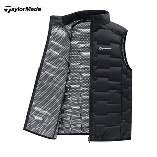 TaylorMade泰勒梅高尔夫羽绒服马甲男新款服装女装运动保暖时尚