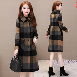 1026做衣服装 羊绒大衣风纸样 裁剪图板DIY毛呢外套女新款