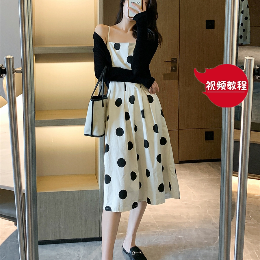 教程928吊大摆香云纱连衣裙裁剪纸板 做衣服真丝内吊带背心图纸样