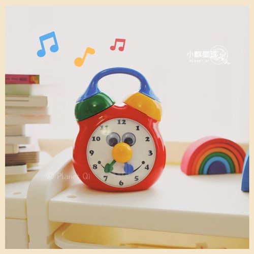 英国tolo宝宝音乐小时钟玩具