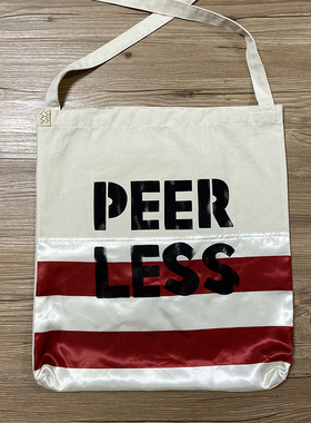 清仓CANVAS RECORD BAG国旗条纹TOTE包单肩斜跨 非VISVIM1