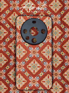 新年红色发财运纯棉布面苹果17新款13mini16pro15max14手机壳air