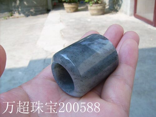 青花玉扳指万超珠宝200588