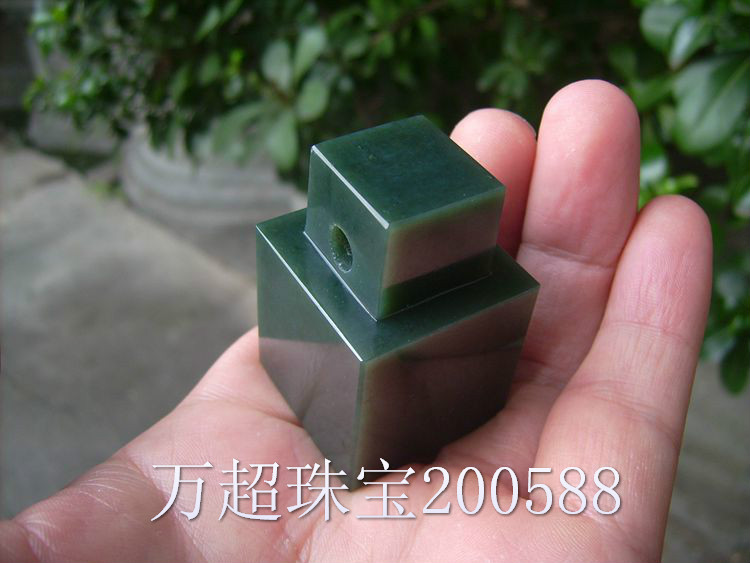 和田玉多面印青玉六面印玉玺印章文人闲章挂件专业刻字 万超珠宝