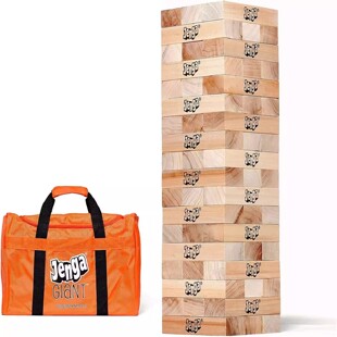 正版层层叠超巨大版桌游Jenga Giant JS7堆栈大积木游戏玩具