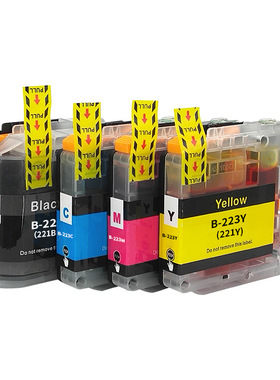 适用兄弟LC223 221墨盒J5720DW J480DW J680DW J880DW打印机墨盒