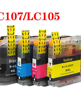 适用兄弟LC107 LC105墨盒MFC-J4410DW MFC-J4310DW打印机墨盒墨水