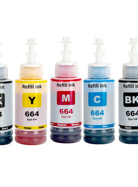 兼容爱普生Epson T664 L485 L486 L495 L550 L555打印机黑色墨水