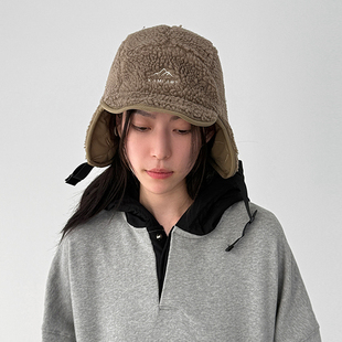 reversible fleece trooper 百搭两面用护耳帽 韩国代购 hat 25F