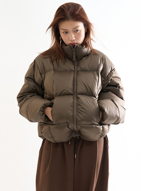 国内现货Raucohouse Block quilting duck down padding jumper