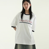 T恤 printed 韩代25S half Origin ringer unisex cotton tee