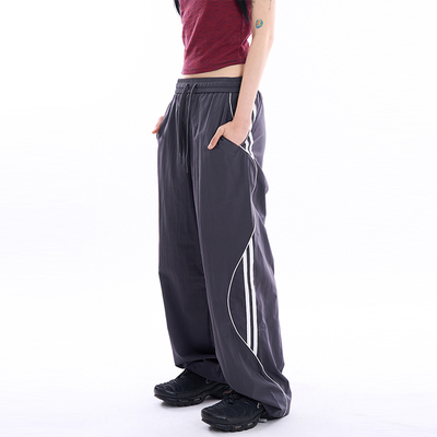 Raucohouse韩代线条休闲长裤